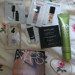 Foundation sample bundle high end brands