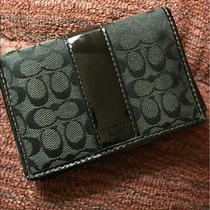 Coach ID/Card wallet