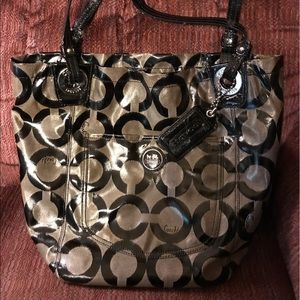 Coach coated purse