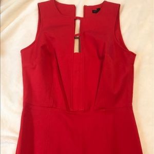 Burnt Orange Dress from Banana Republic