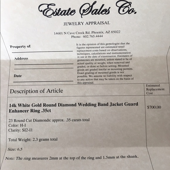 .35 CTW Curved Diamond Half Eternity Band - Picture 7 of 8