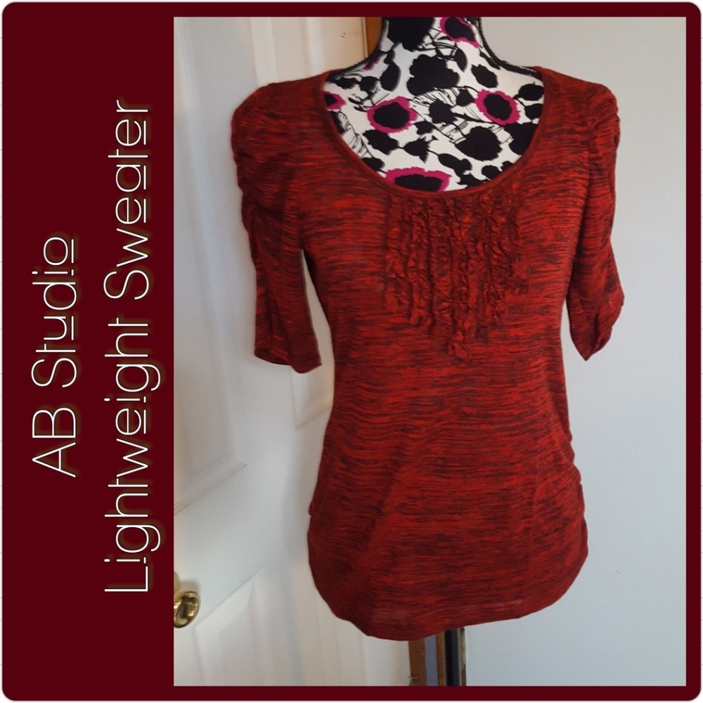 Short Sleeve Lightweight Sweater