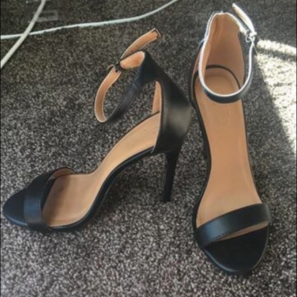 Black heels