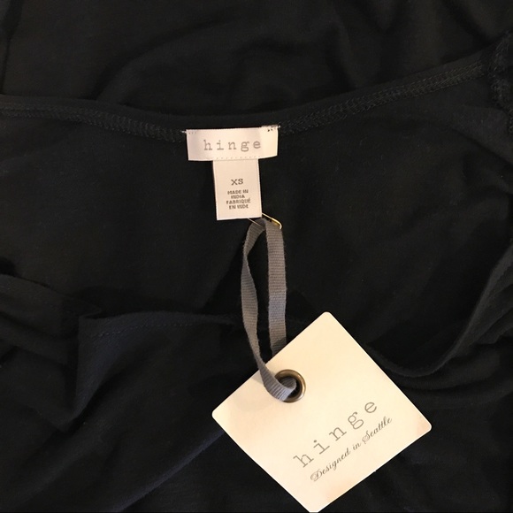 Hinge 'Drape Side Tie' Tank - Picture 6 of 6