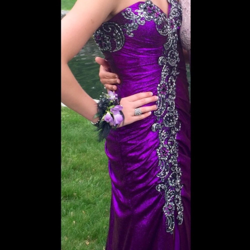 Purple Prom Dress