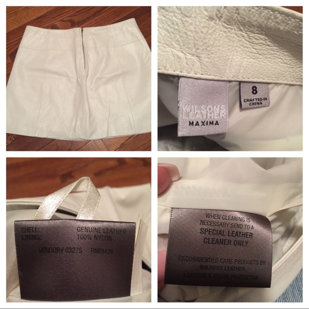 Wilson Leather Skirt