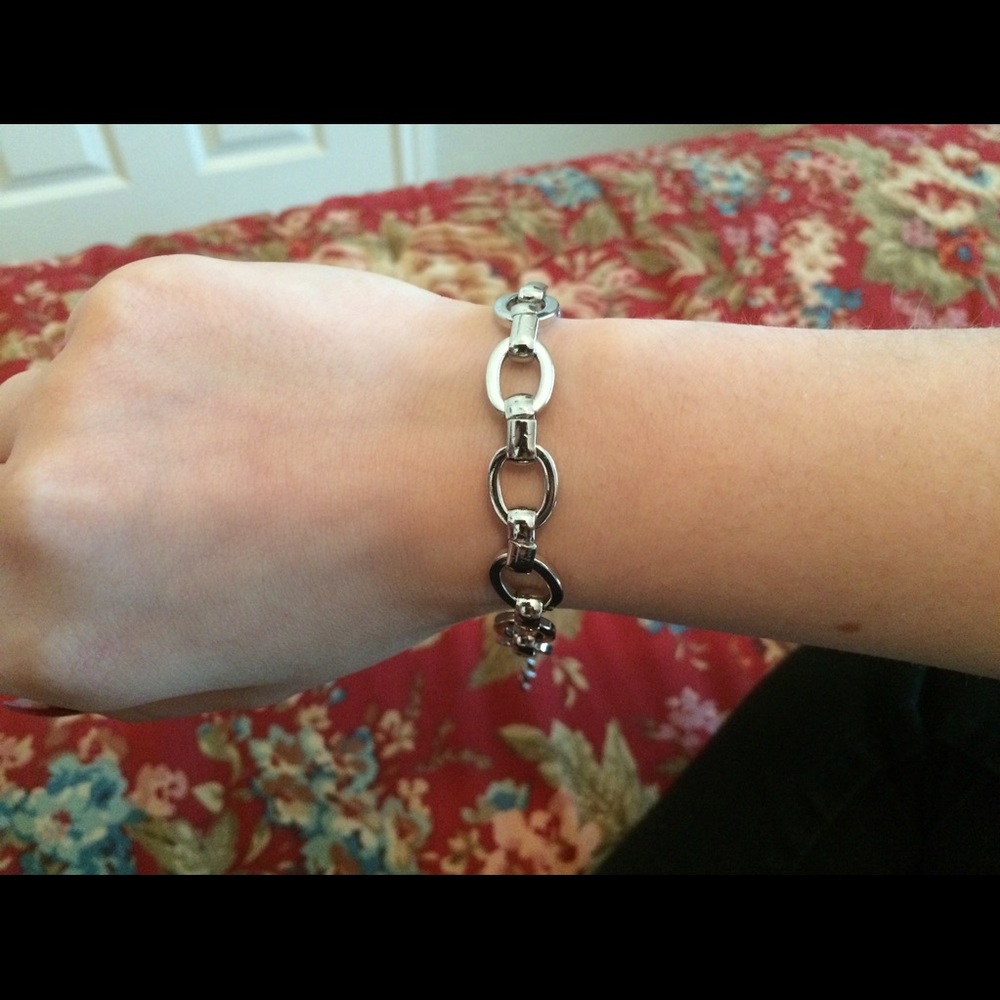 Adrienne Vittadini silver chain bracelet