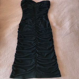 Tight little black dress