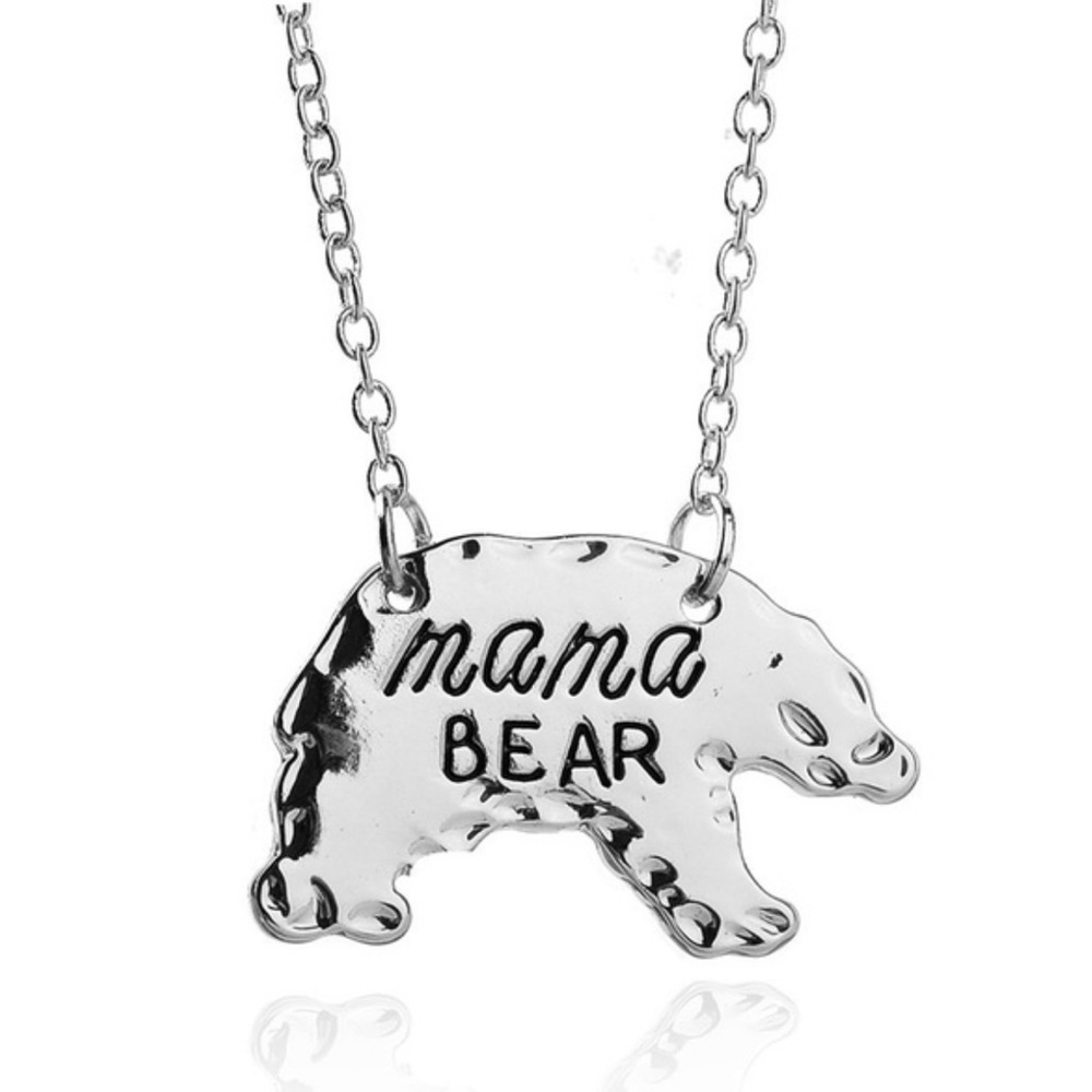 Mama Bear Pendant Necklace