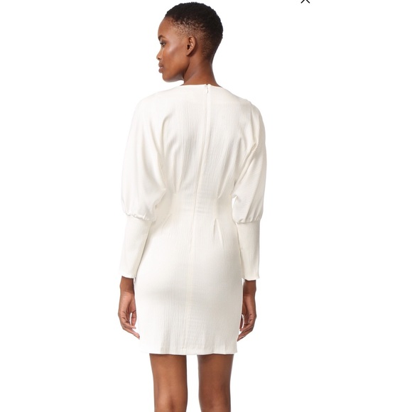Structured and textured Intropia Cream Dress - Picture 2 of 8