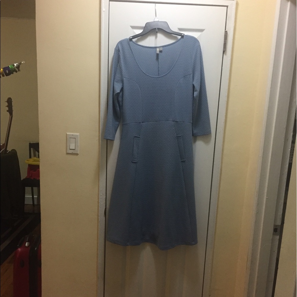 Powder Blue Asos size 12 Maternity Midi dress