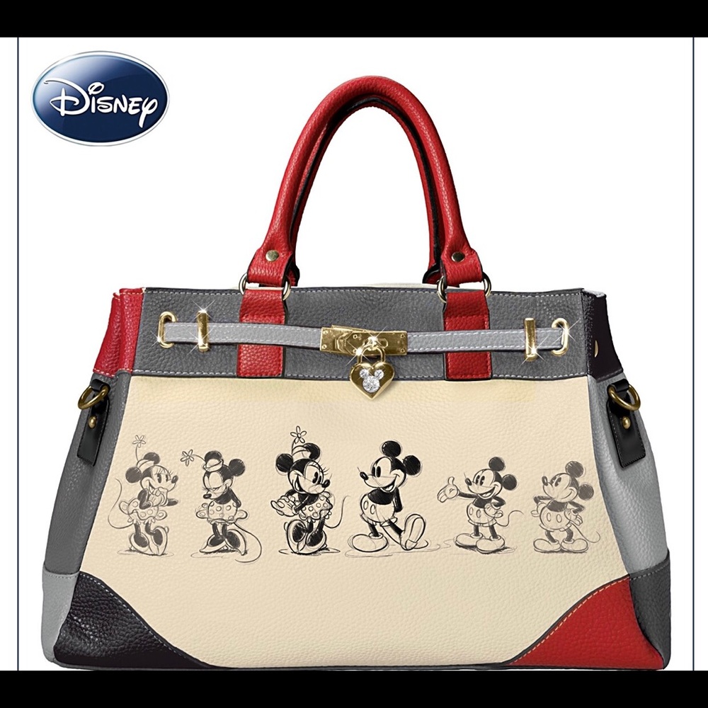 Minnie & Mickey love story purse 👛