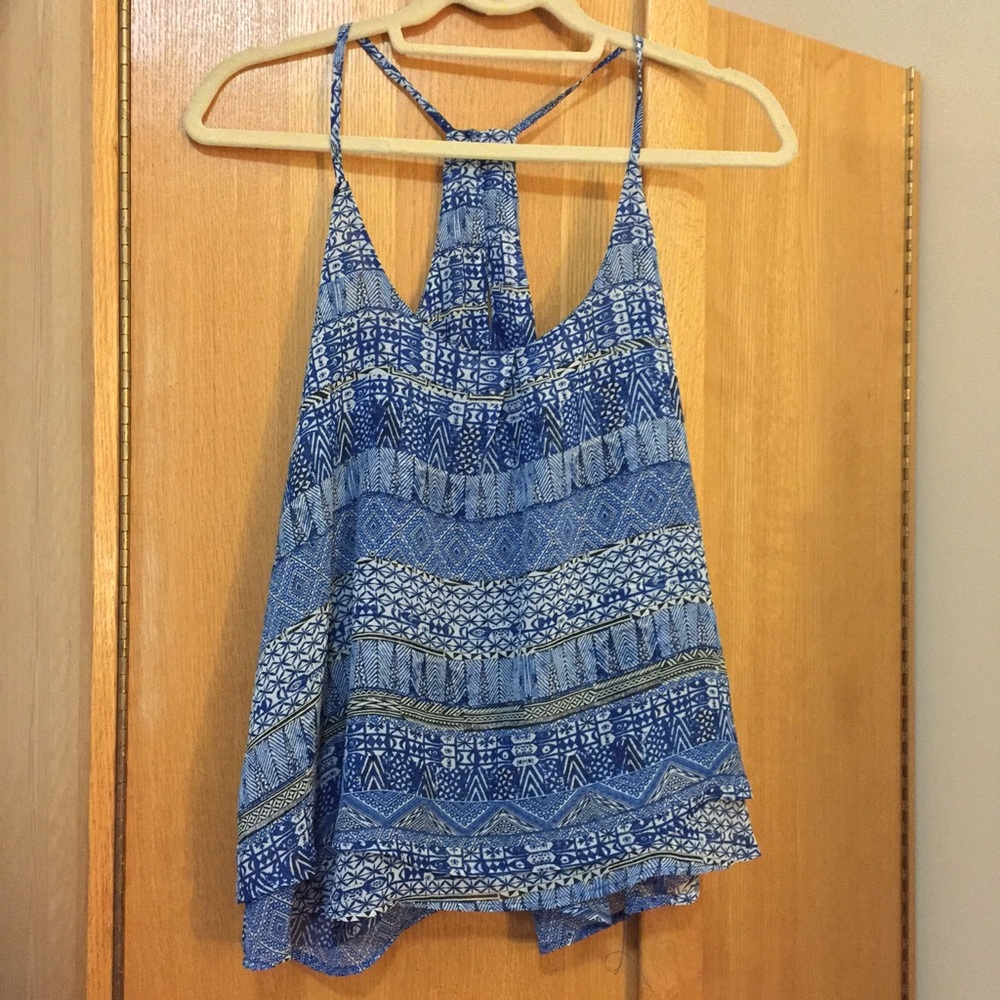 Aztec pattern tank top!