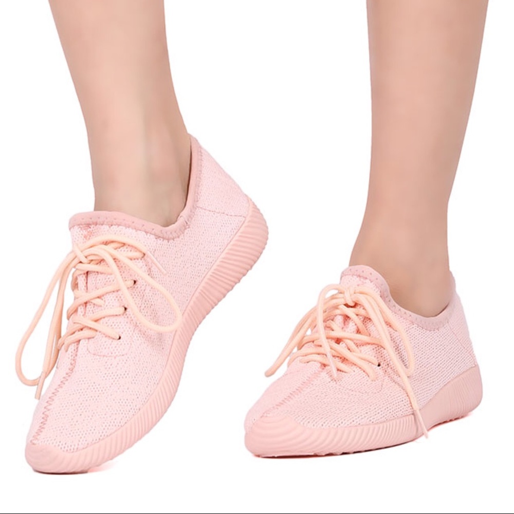CHRISSIE-MARIE comfy sneaks - PINK - Picture 2 of 5