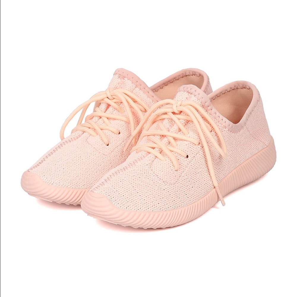 CHRISSIE-MARIE comfy sneaks - PINK - Picture 3 of 5