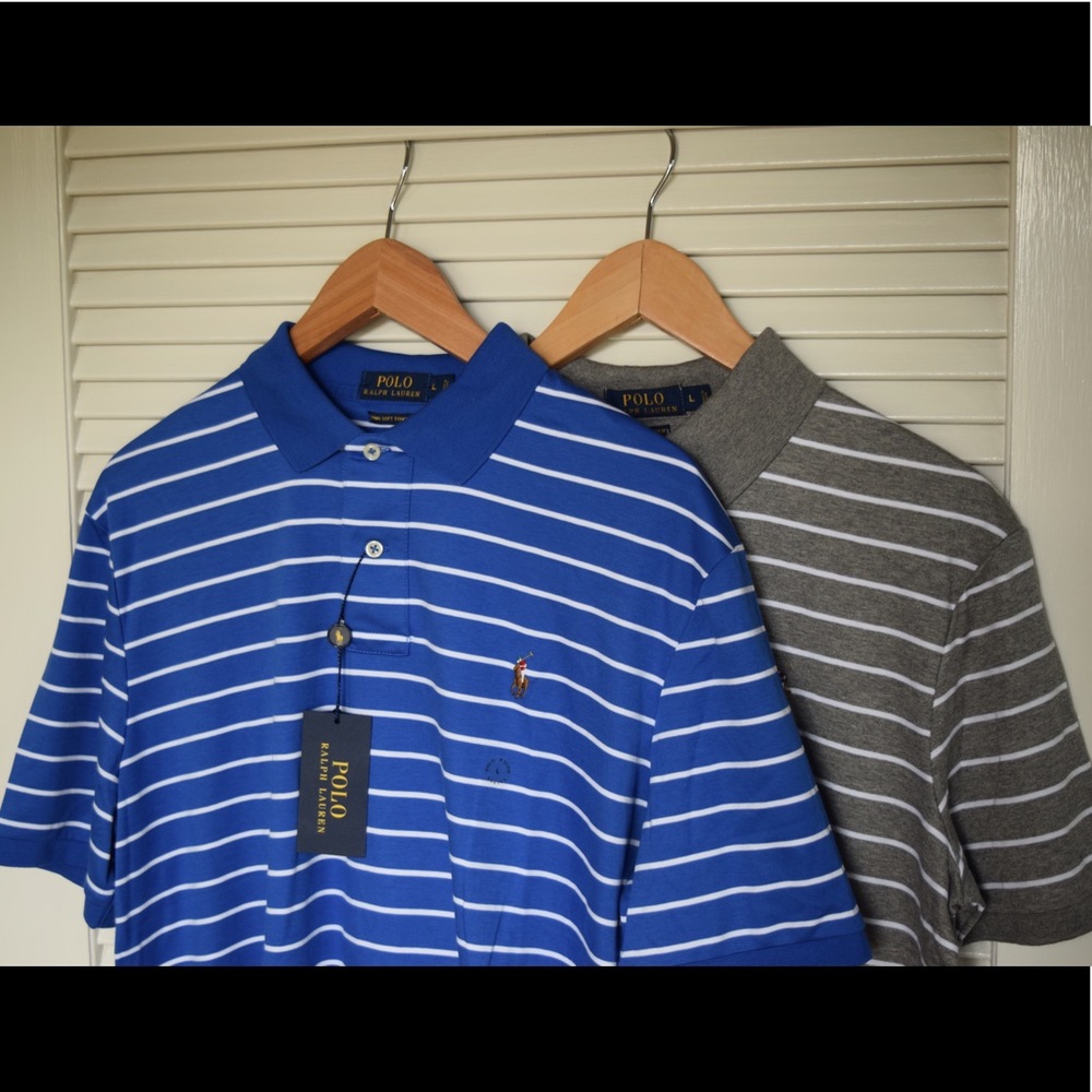 2 Polo Ralph Lauren Prima Soft Polos - NEW