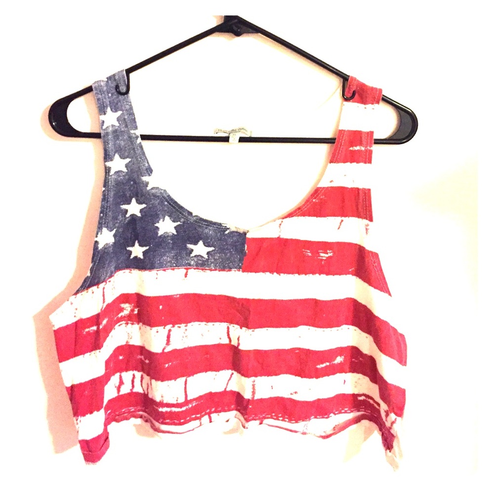 american flag tank