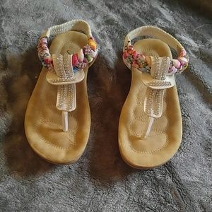 Rhinestone sandals very comfy