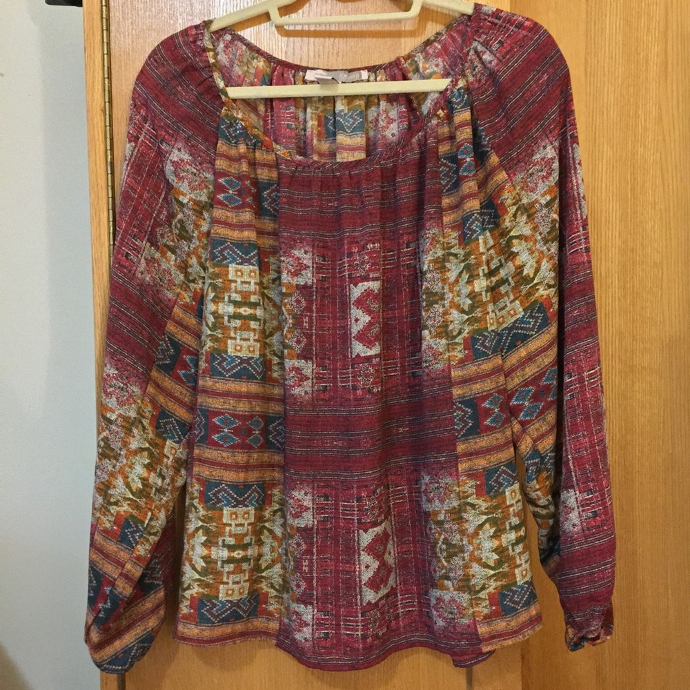 Hippie-chic long sleeve!