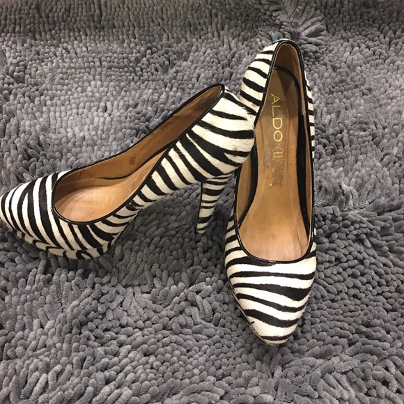 Zebra print Aldo pumps - Picture 2 of 4
