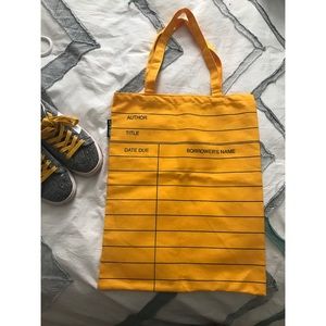 Library Card Tote