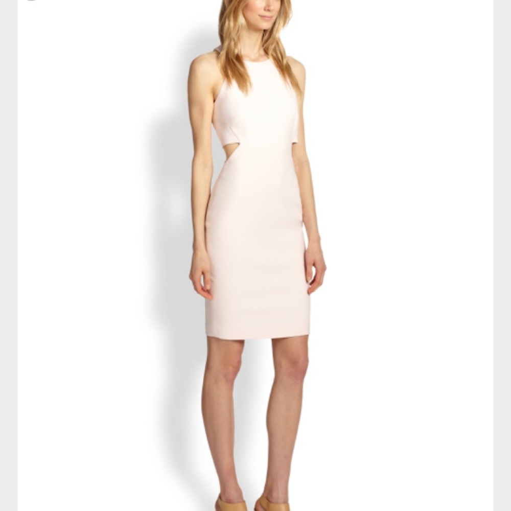 Elizabeth and James blush pink Lela Dress