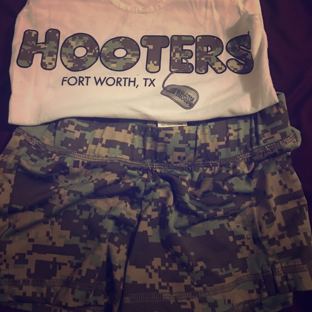 Hooters camp uniform