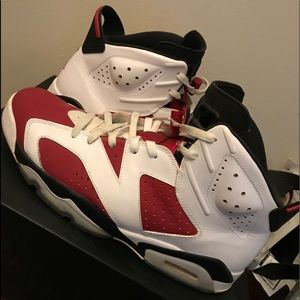 Air Jordan Carmine 6s. Size 13.
