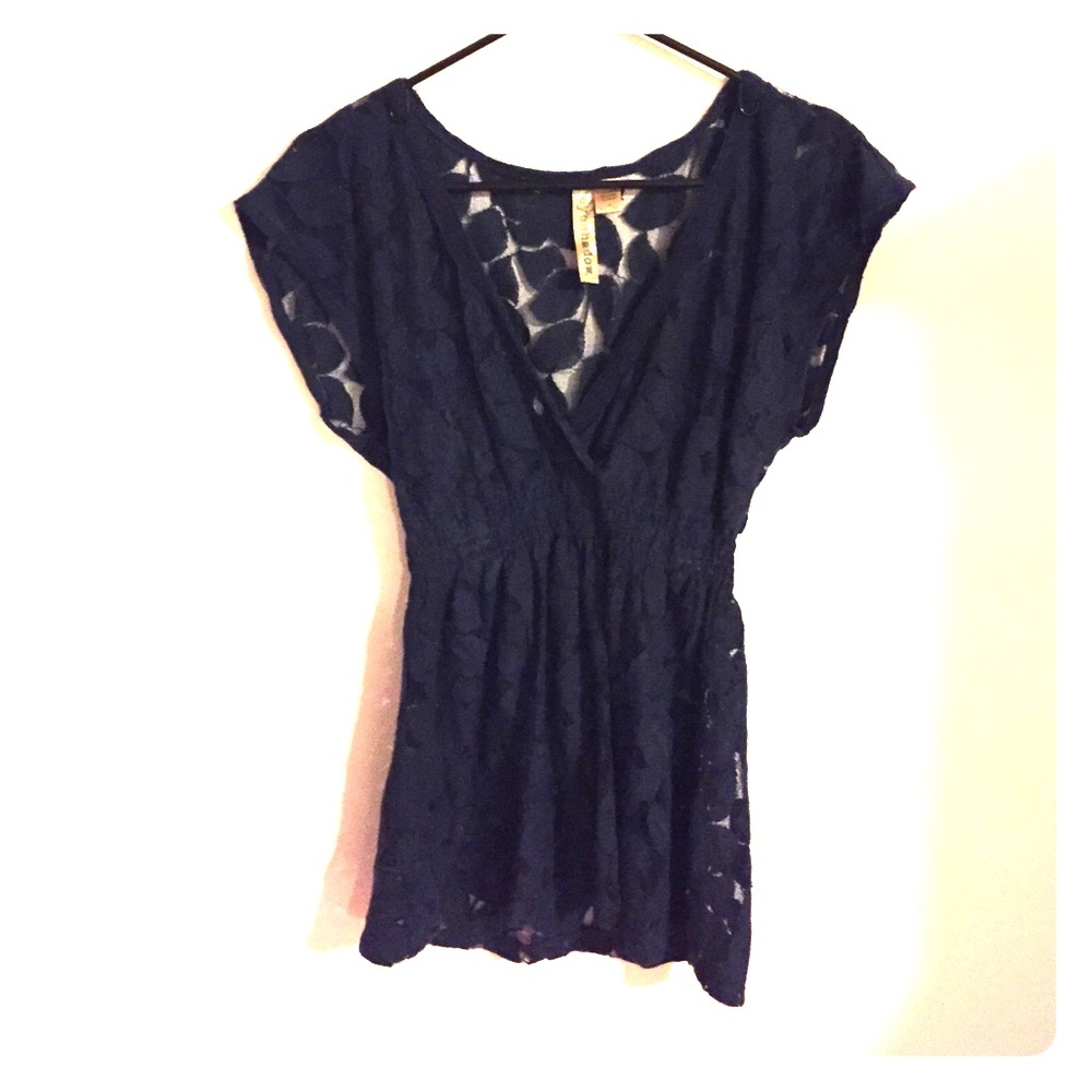 lace floral top