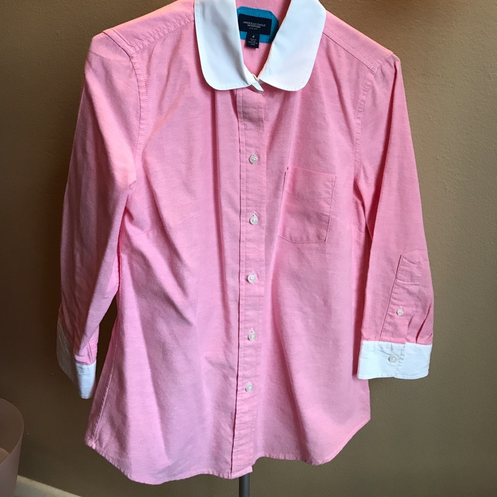 Adorable preppy American Eagle Shirt