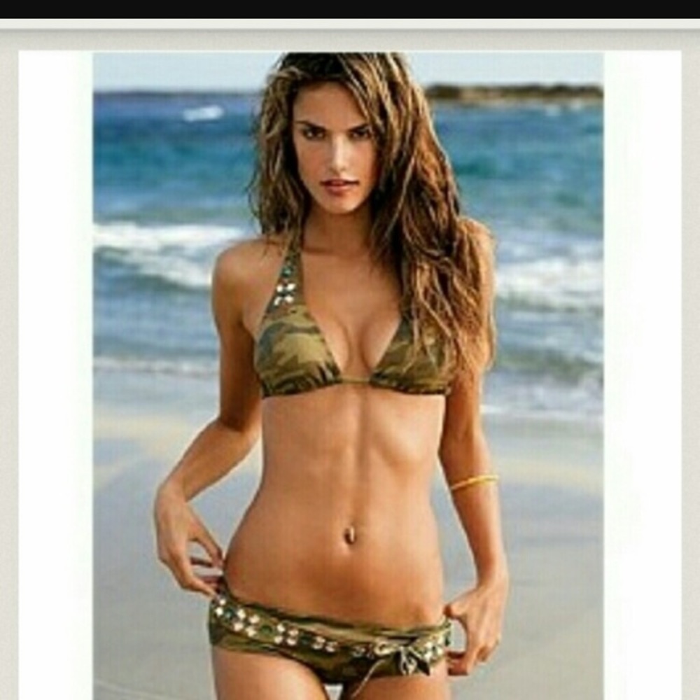 Victoria's Secret camouflage jeweled bikini