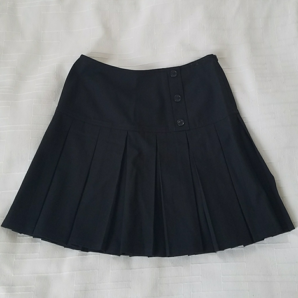 Nine West Black Flare Skirt