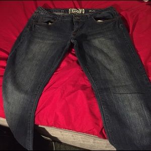 Boot cut junior jeans