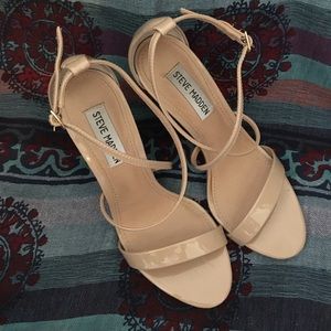 Steve Madden Nude Heels size 7