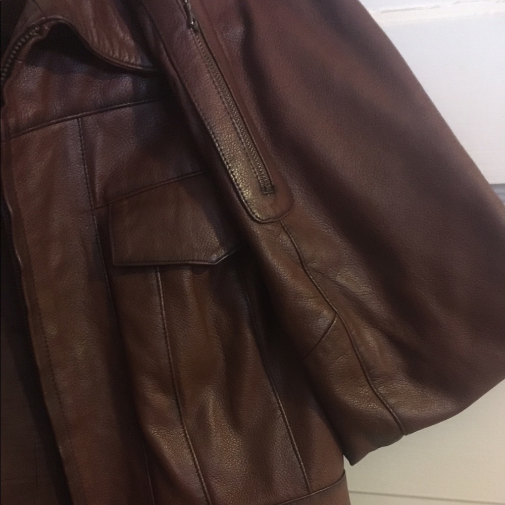 Tahari Genuine Leather Jacket