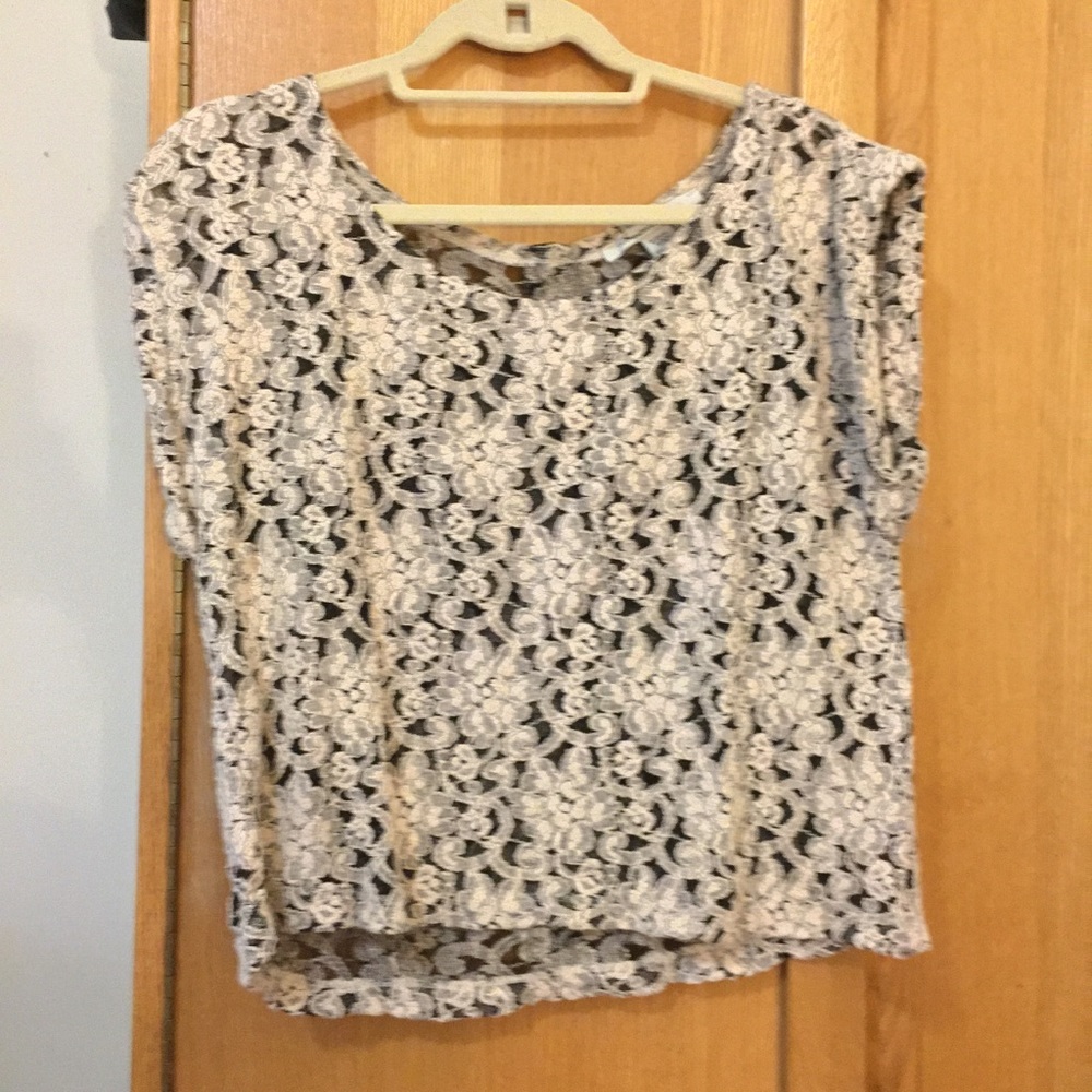 Short sleeve vintage top