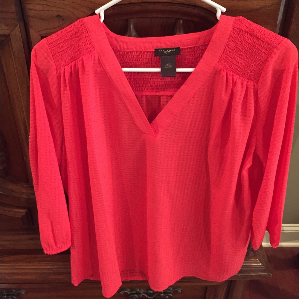 Ann Taylor orange top