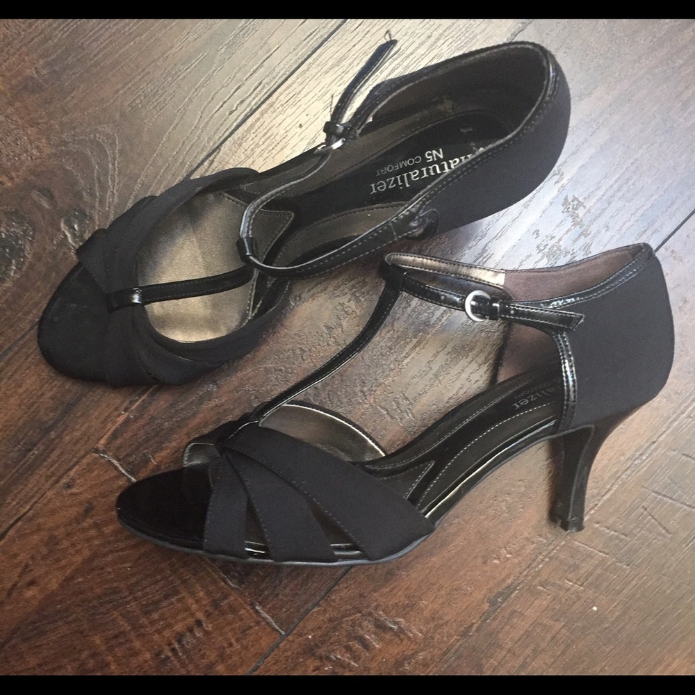 Black Heels part patent & material.