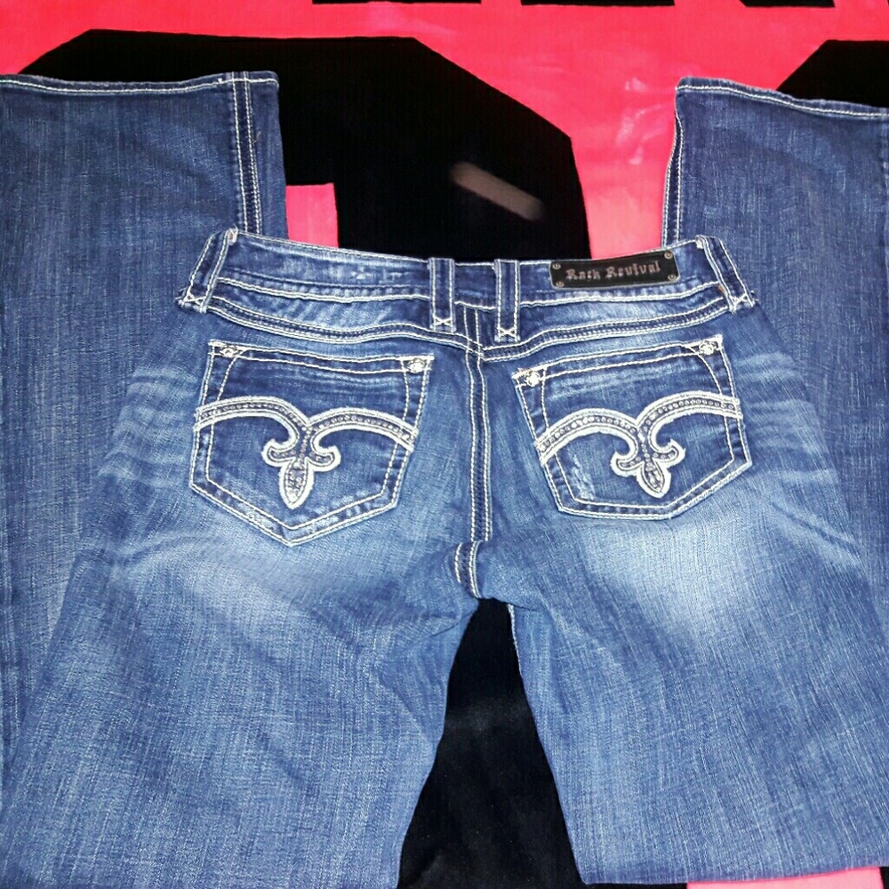 Rock revival womens jeans