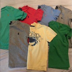 7 Polo Ralph Lauren shirts