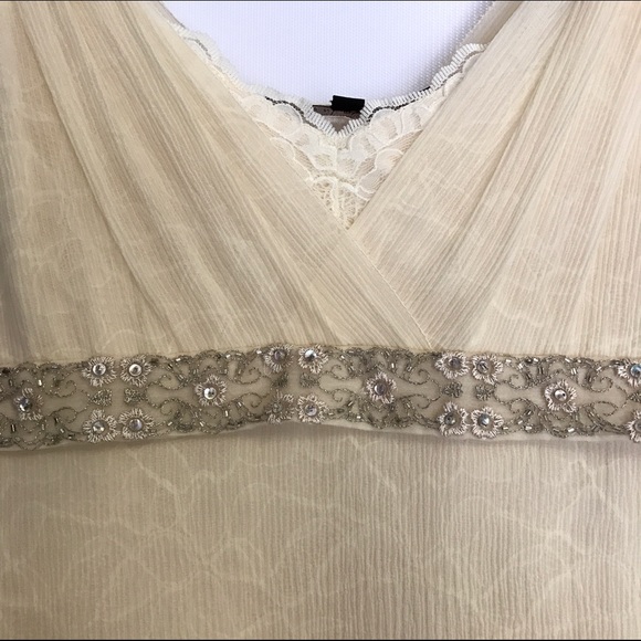 Antonio Melani Top 2 New Date Holiday Ivory Lace - Picture 3 of 7