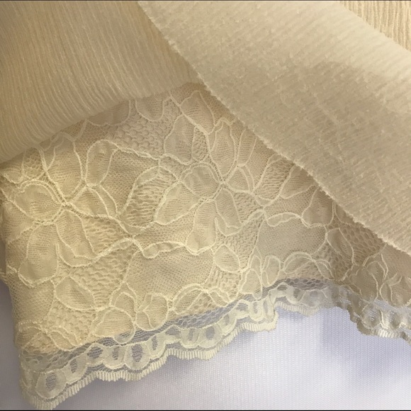 Antonio Melani Top 2 New Date Holiday Ivory Lace - Picture 4 of 7