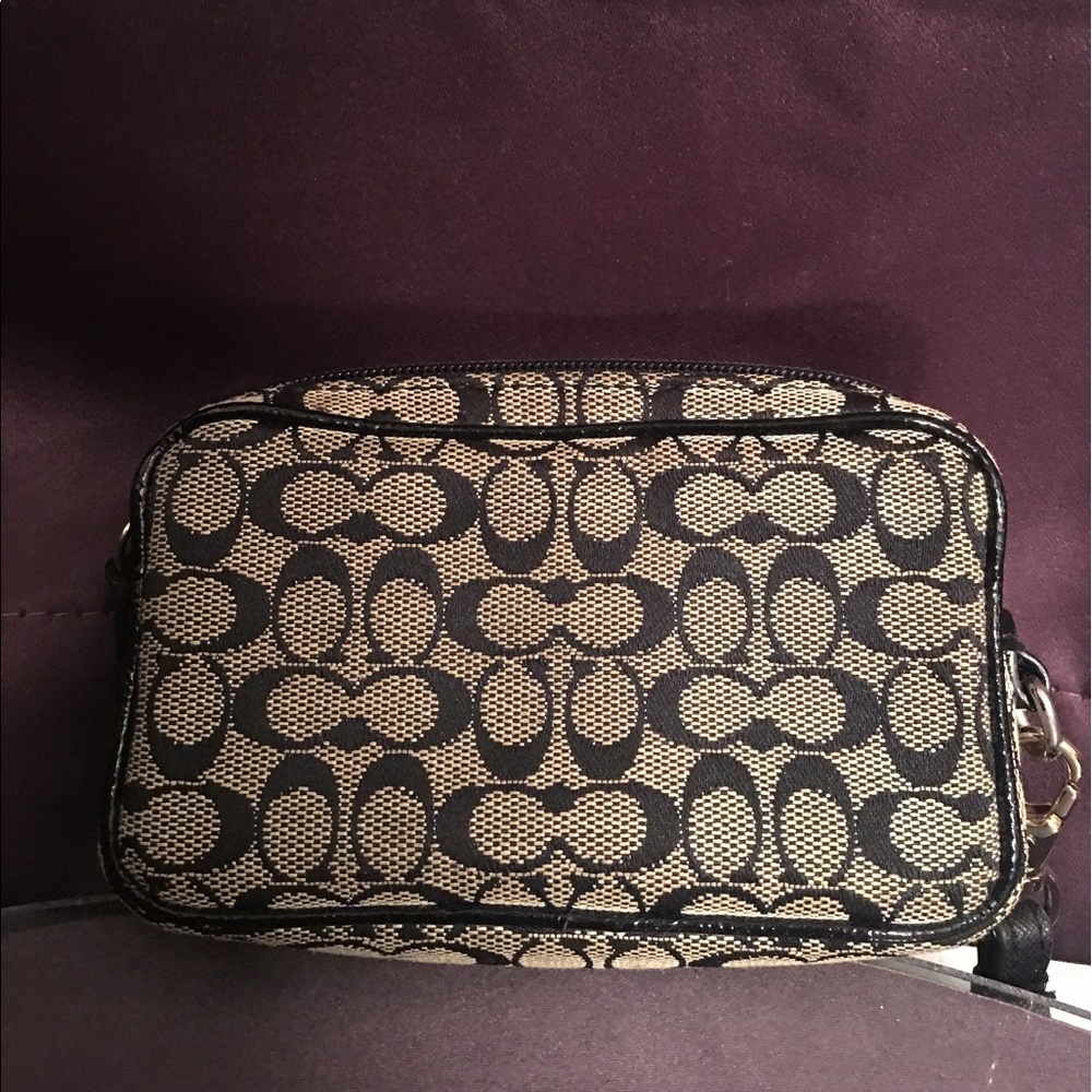 Authentic Coach Camera Wristlet