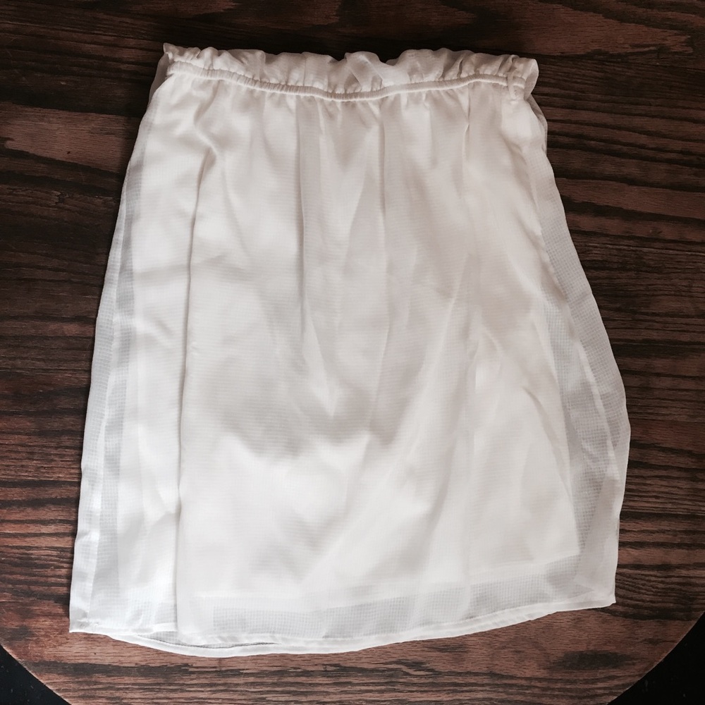 Love Notes Off White Ruffle Mini Dress - Picture 2 of 6