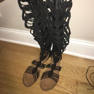 Sam Edelman Circus knee high gladiator sandals