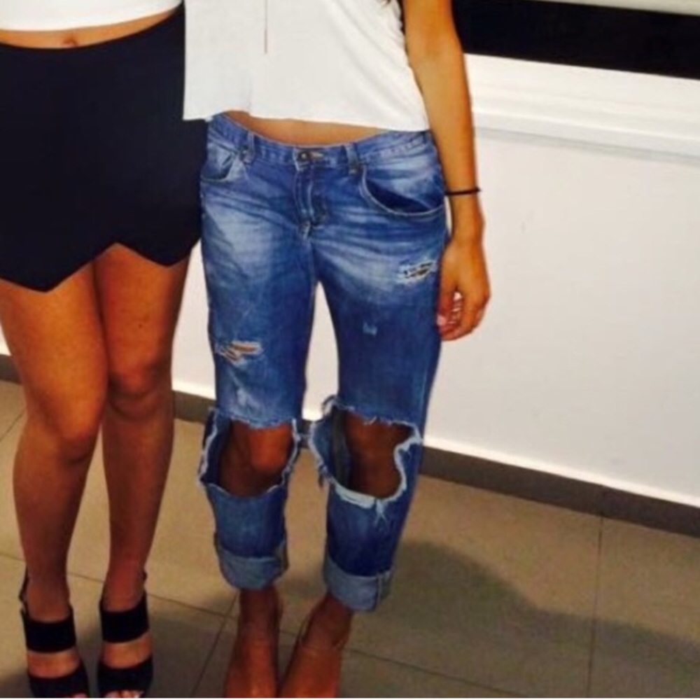 Zara boyfriend jeans