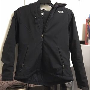 Women's winter jacket with hood