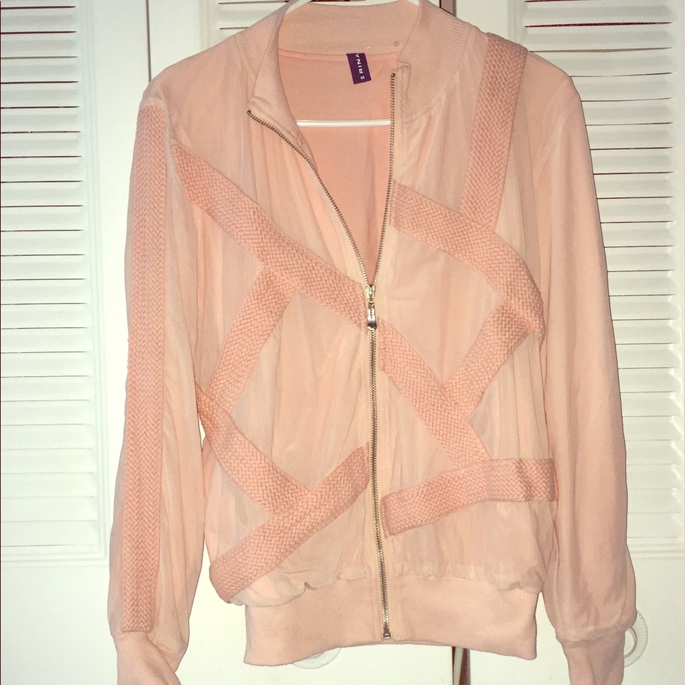 Beautiful blush pink jacket 💗