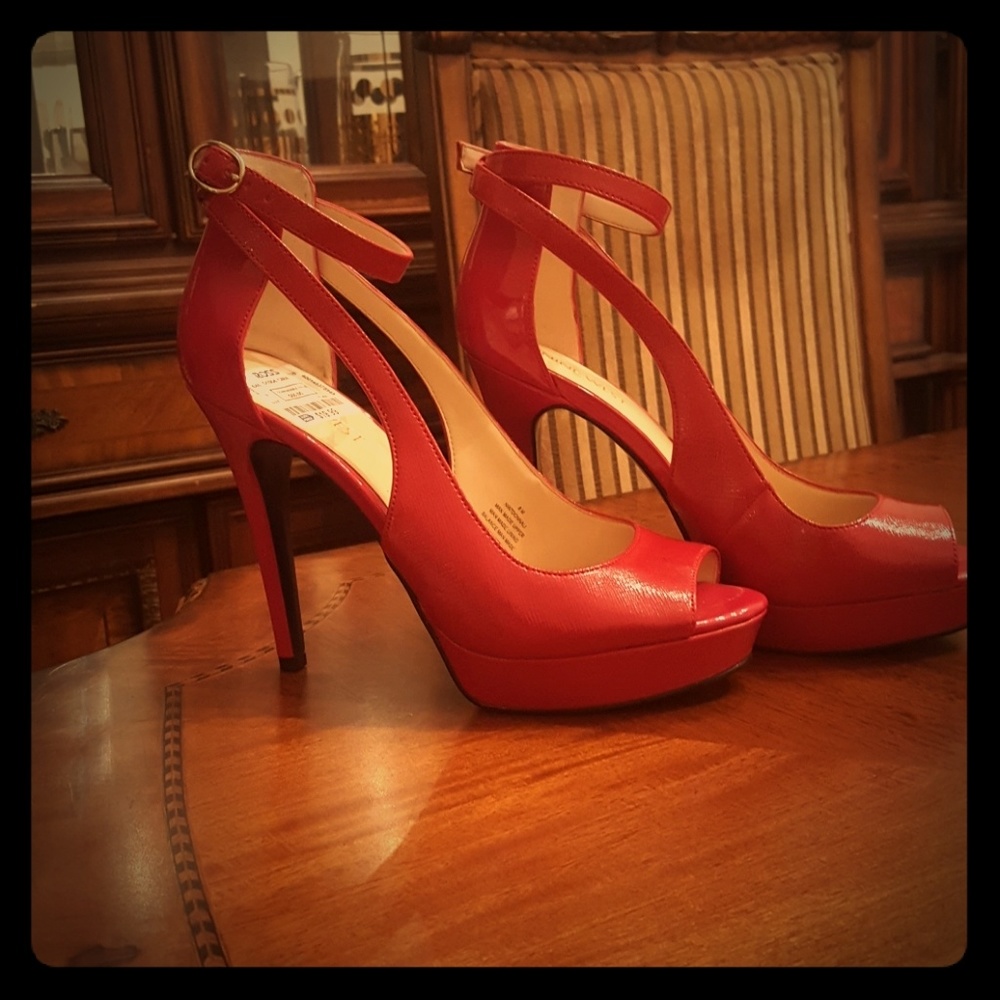 Nine West Open Toe Pumps