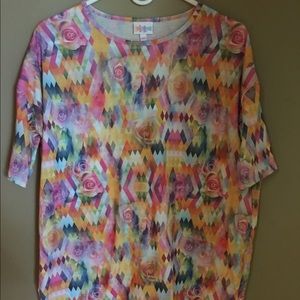NWOT LulaRoe XXS Irma Roses